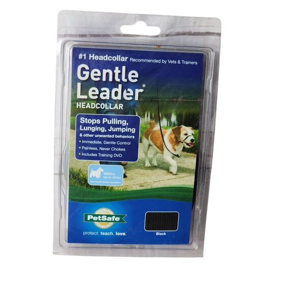 Gentle Leader Petsafe Head Collar Black Small Up To 25lbs | No-Choke Training - Picture 1 of 14